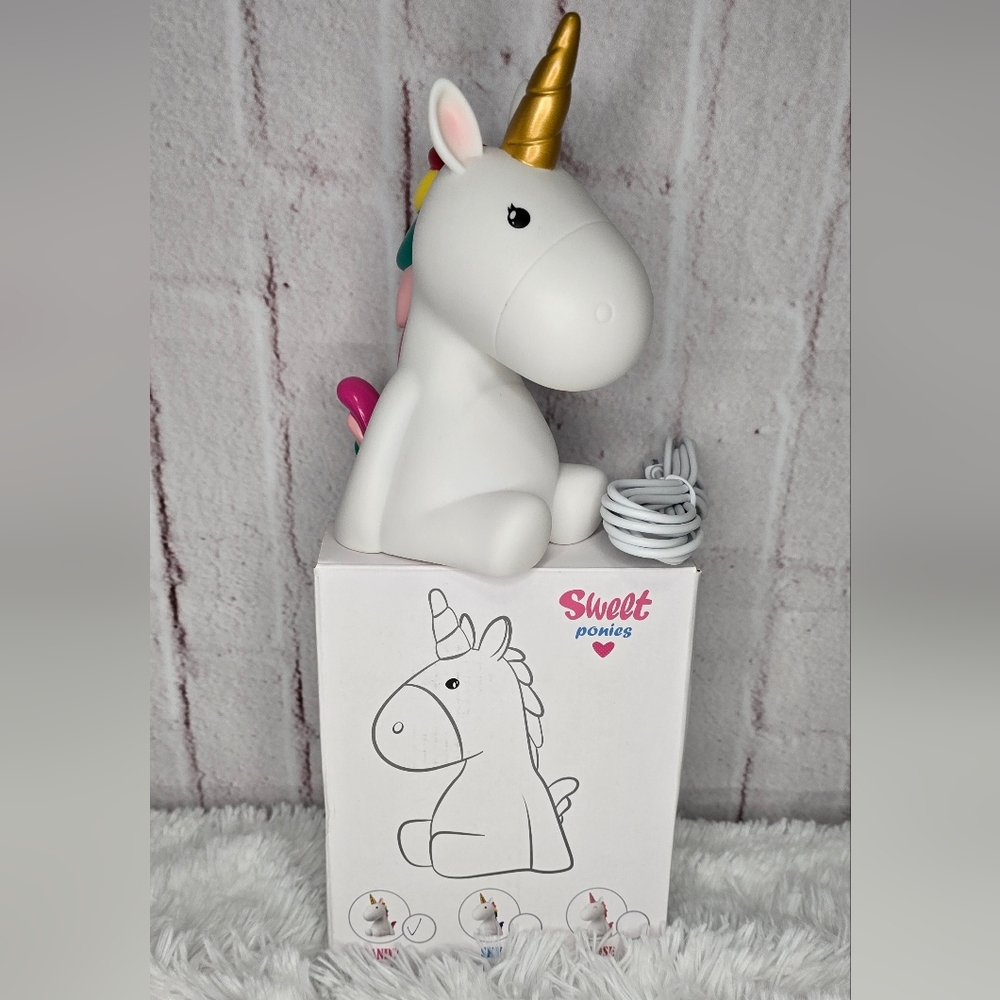 Sweet Ponies Unicorn Night Light – Rechargeable